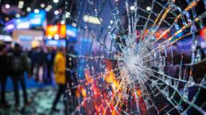 Smart TV Screen rental for tradeshow and events . quick replacements